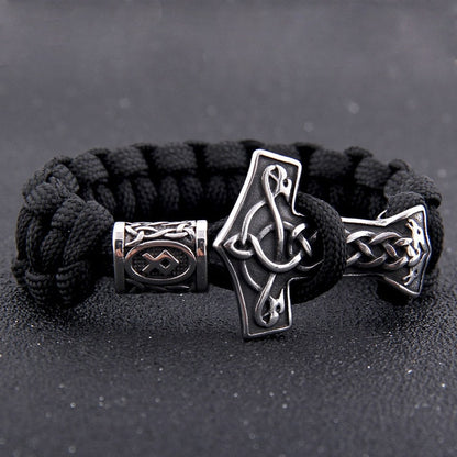 Mjolnir Strength Bracelet - Viking Valor