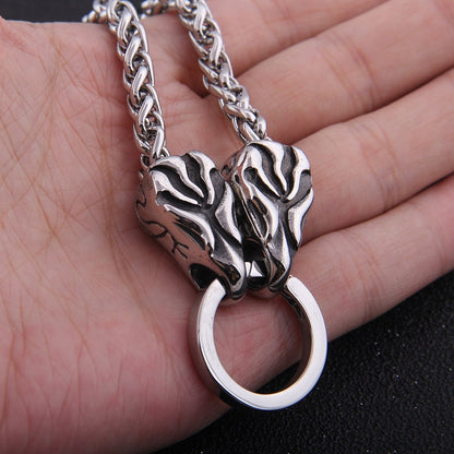 Stainless Steel Raven Chain - Viking Valor